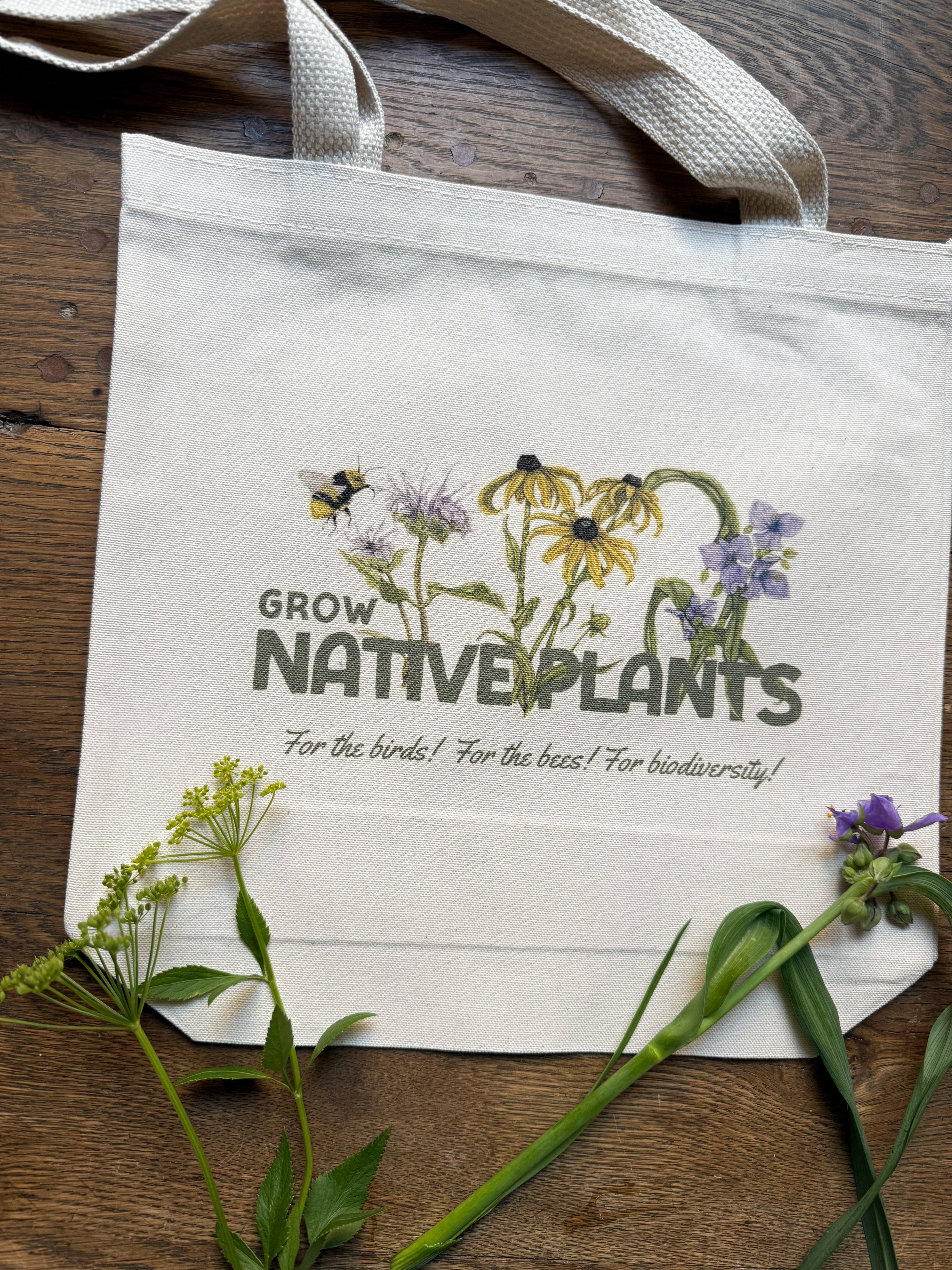 Grow Native Plants Tote