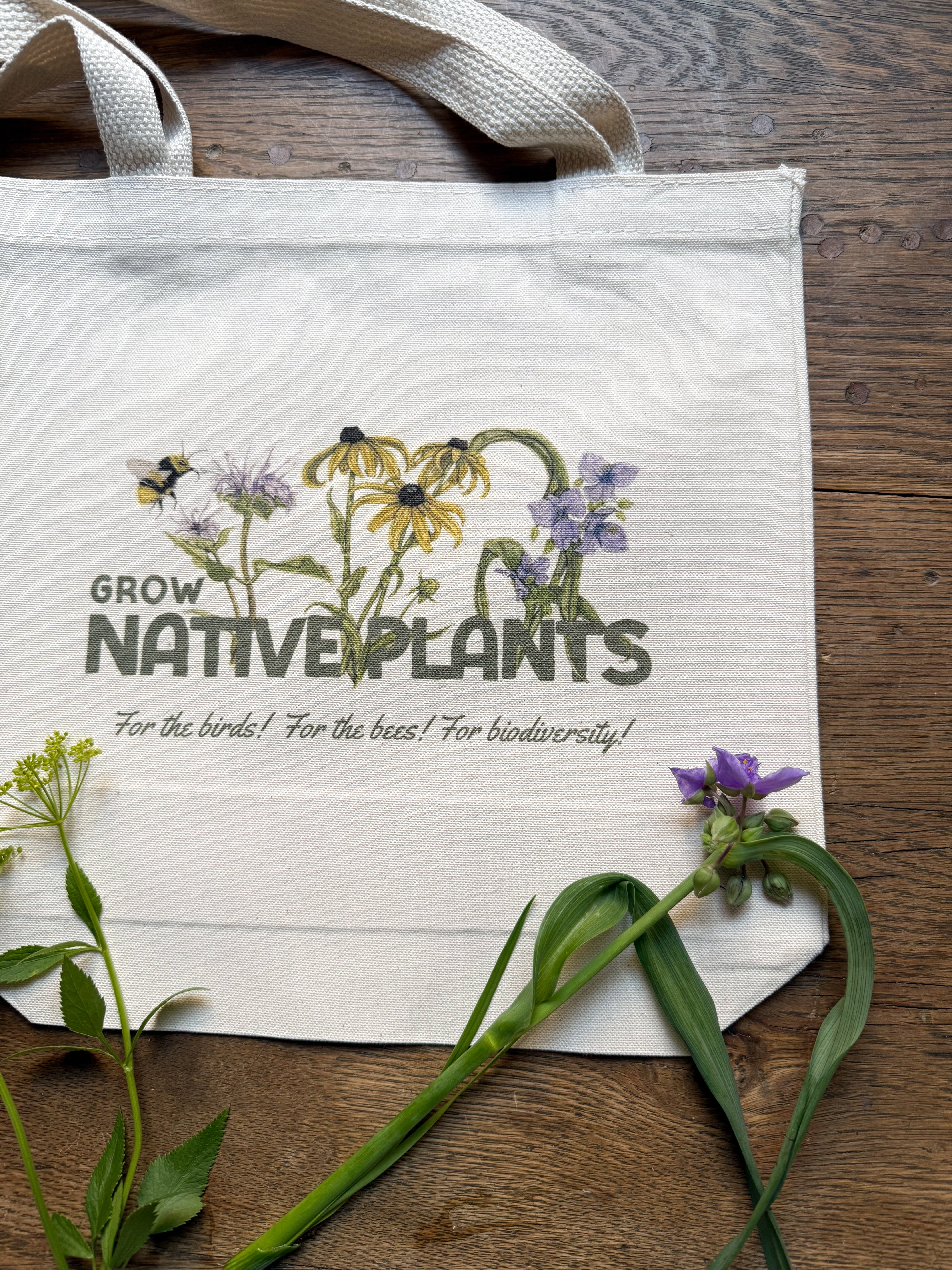 Grow Native Plants Tote