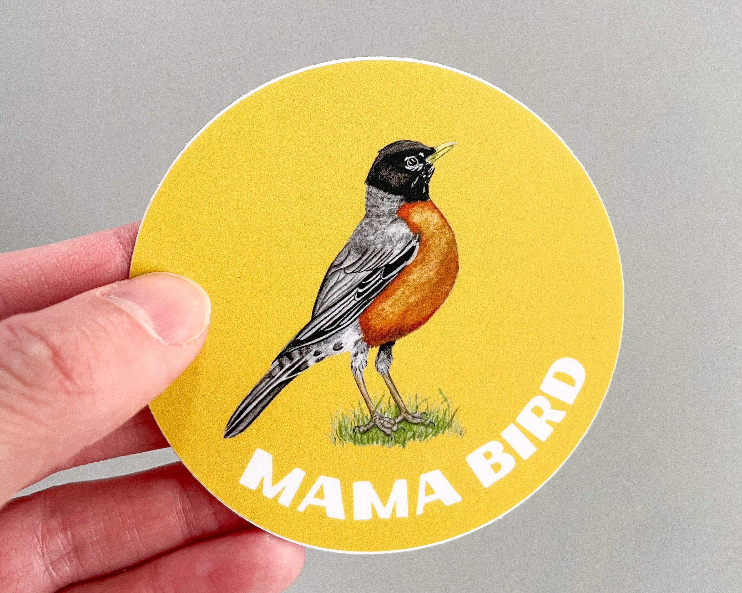 "Mama Bird" Sticker