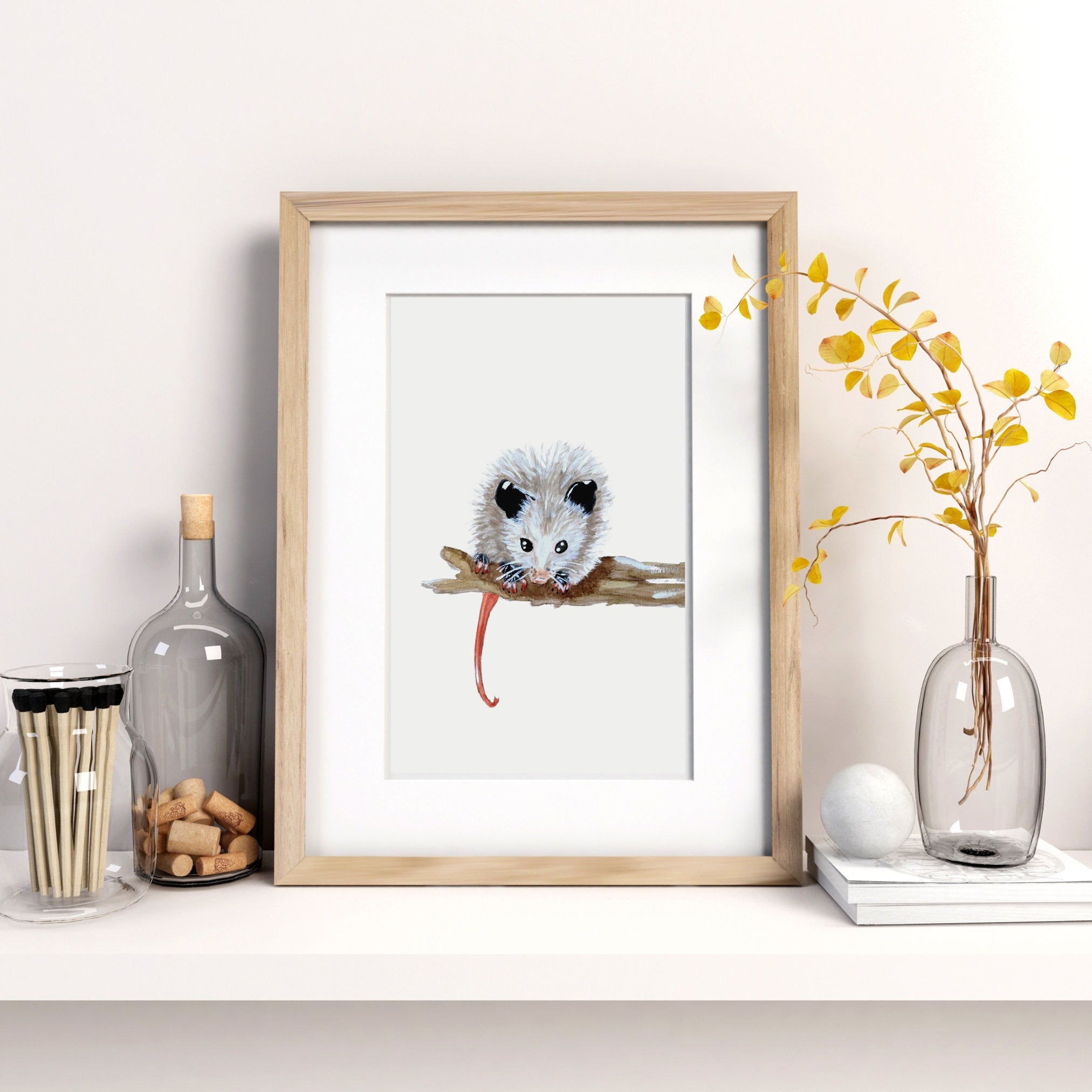 Opossum Print