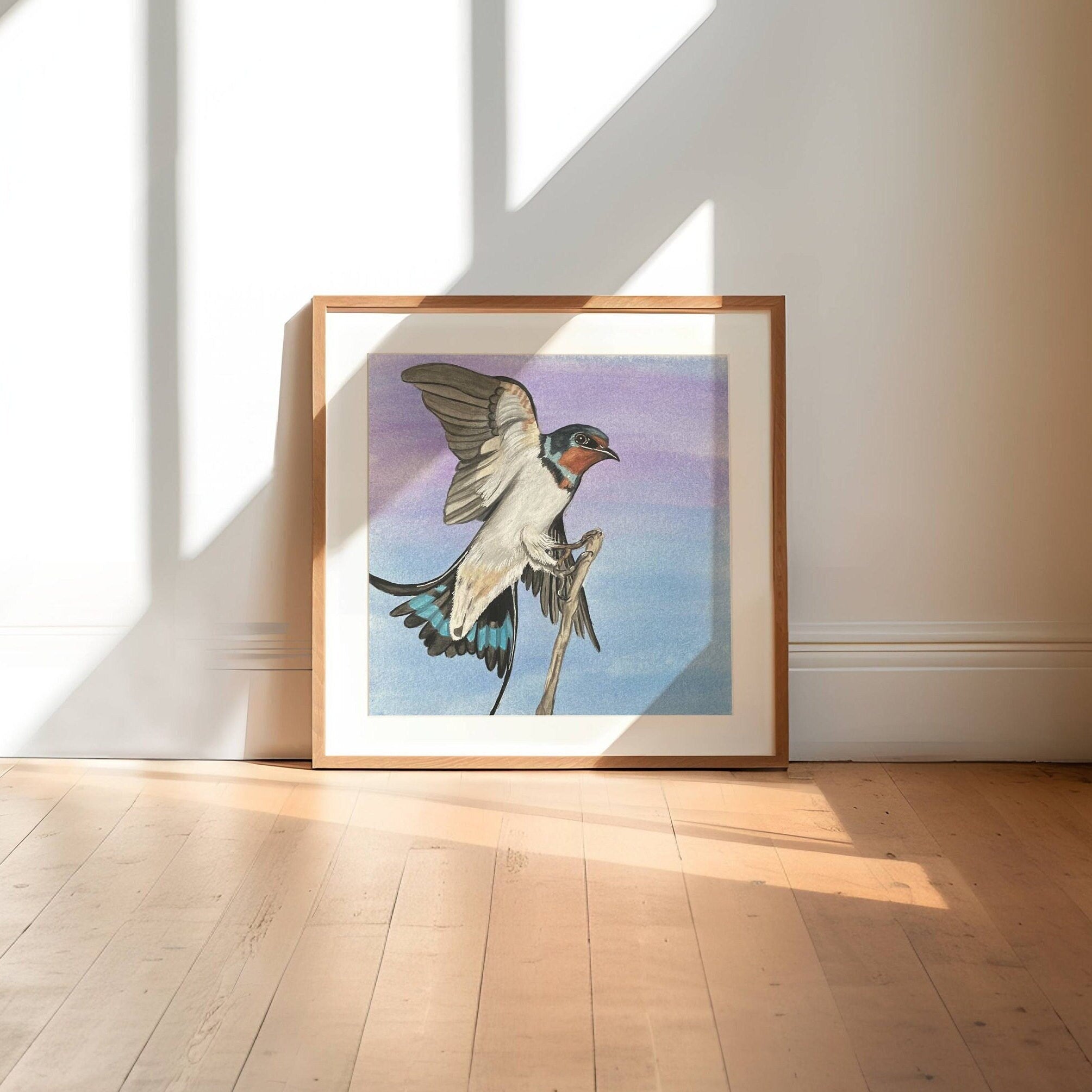 Limited Edition "Evening Flight" Print
