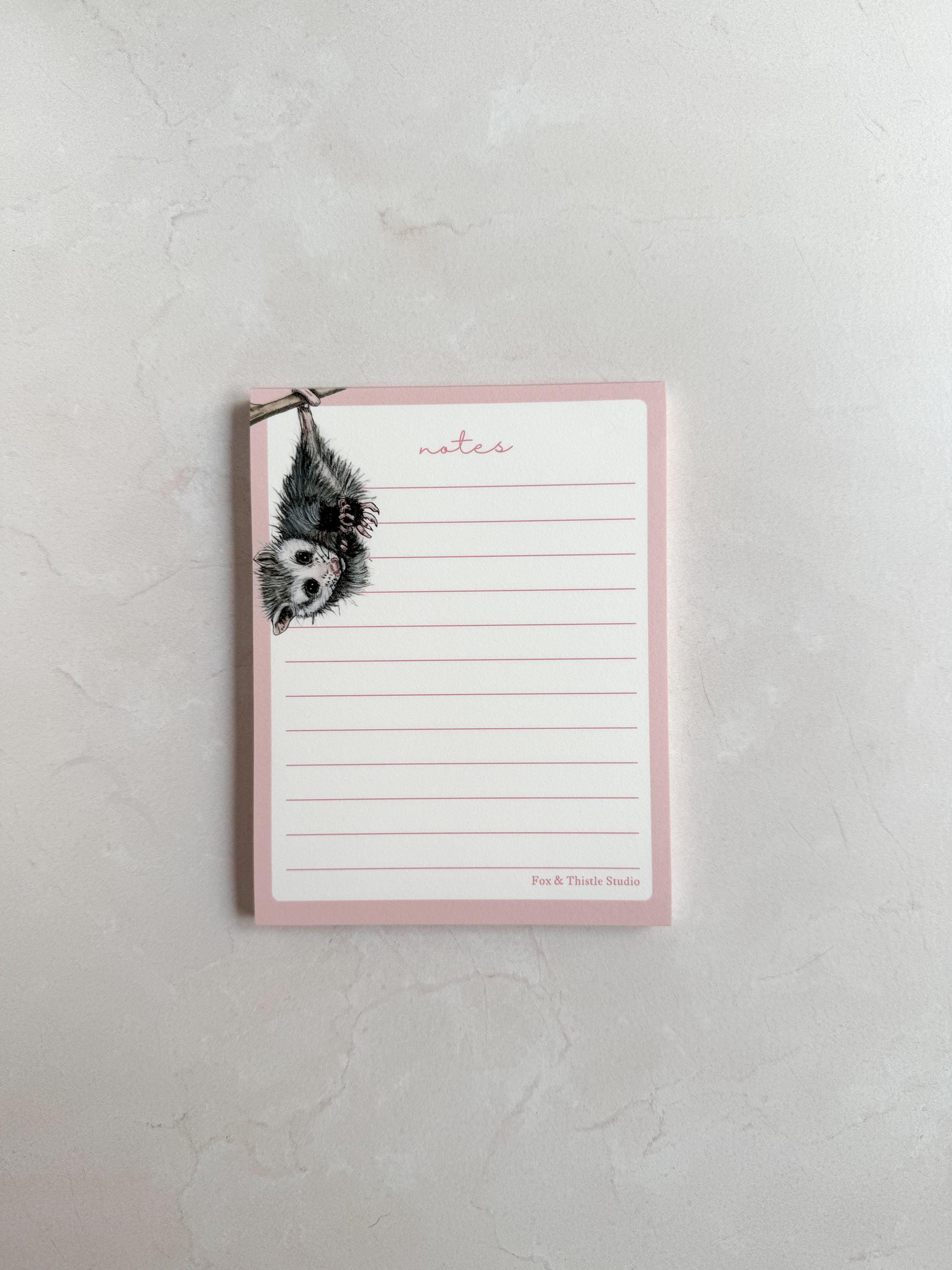 Oppossum Notepad