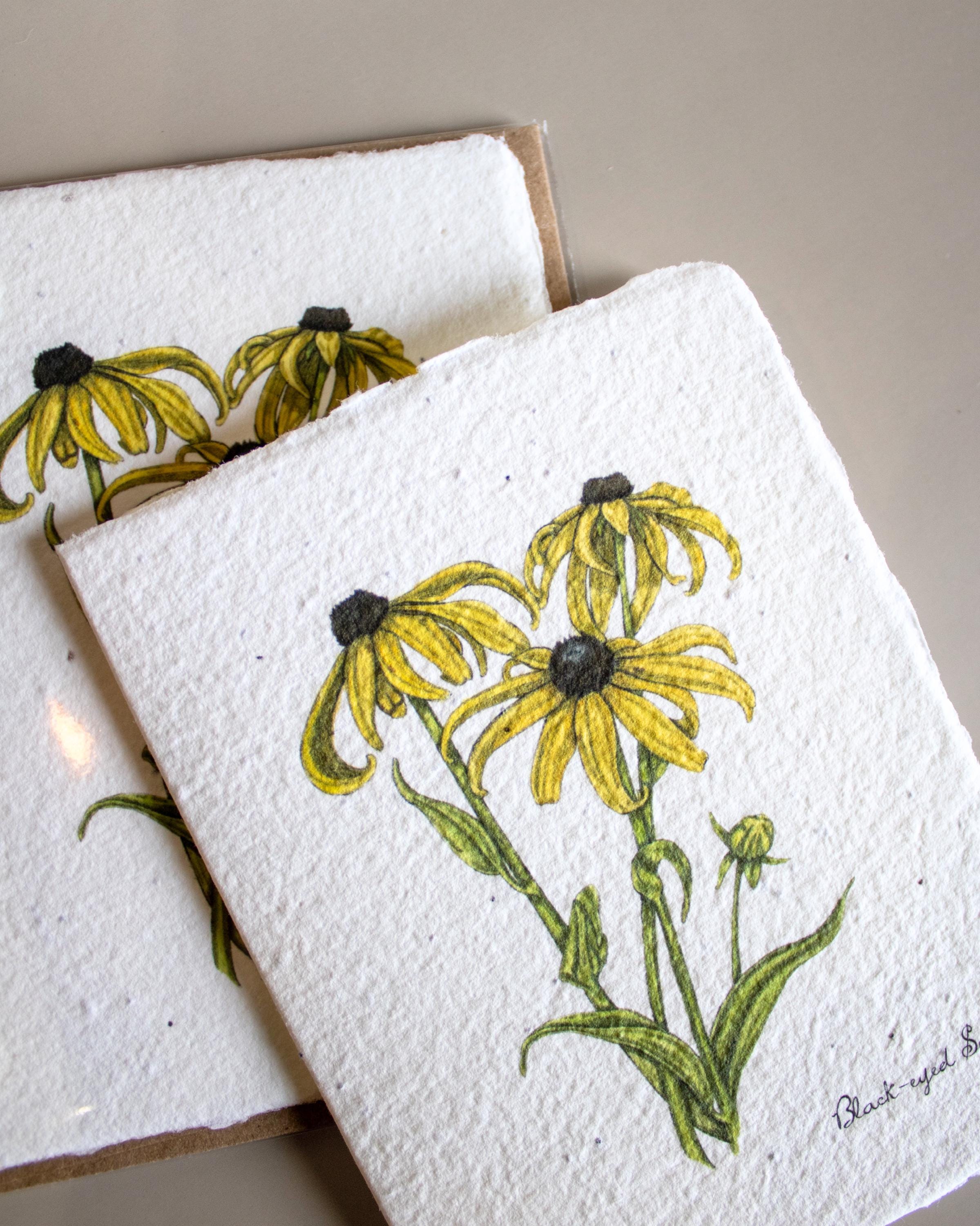 Plantable Botanical Greeting Cards