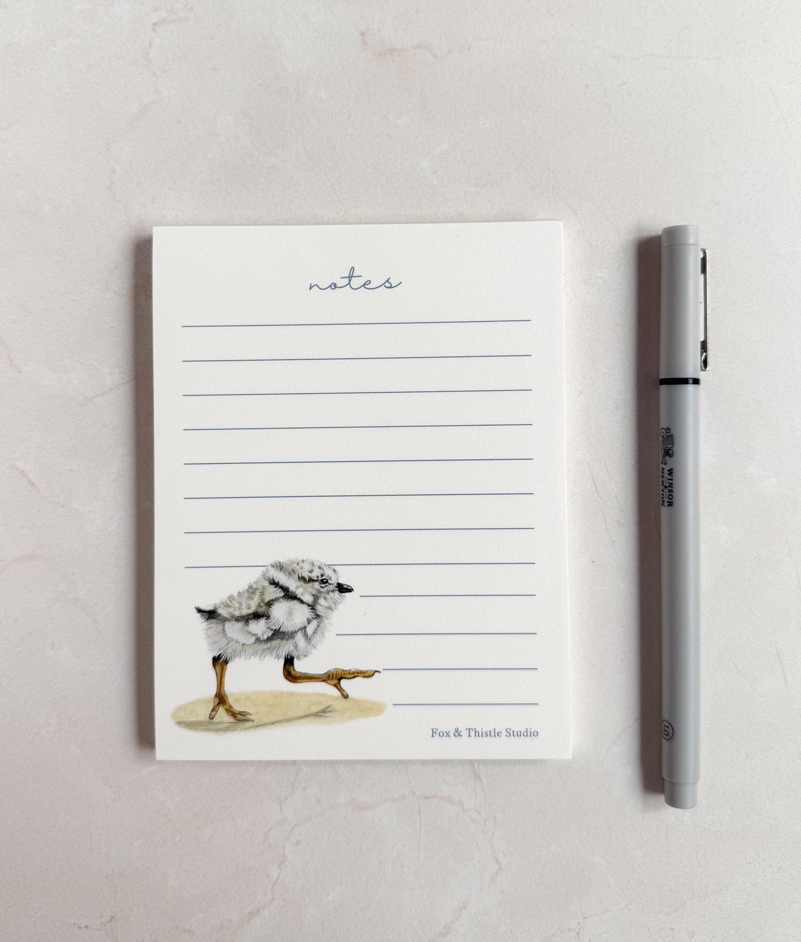 Piping Plover Notepad