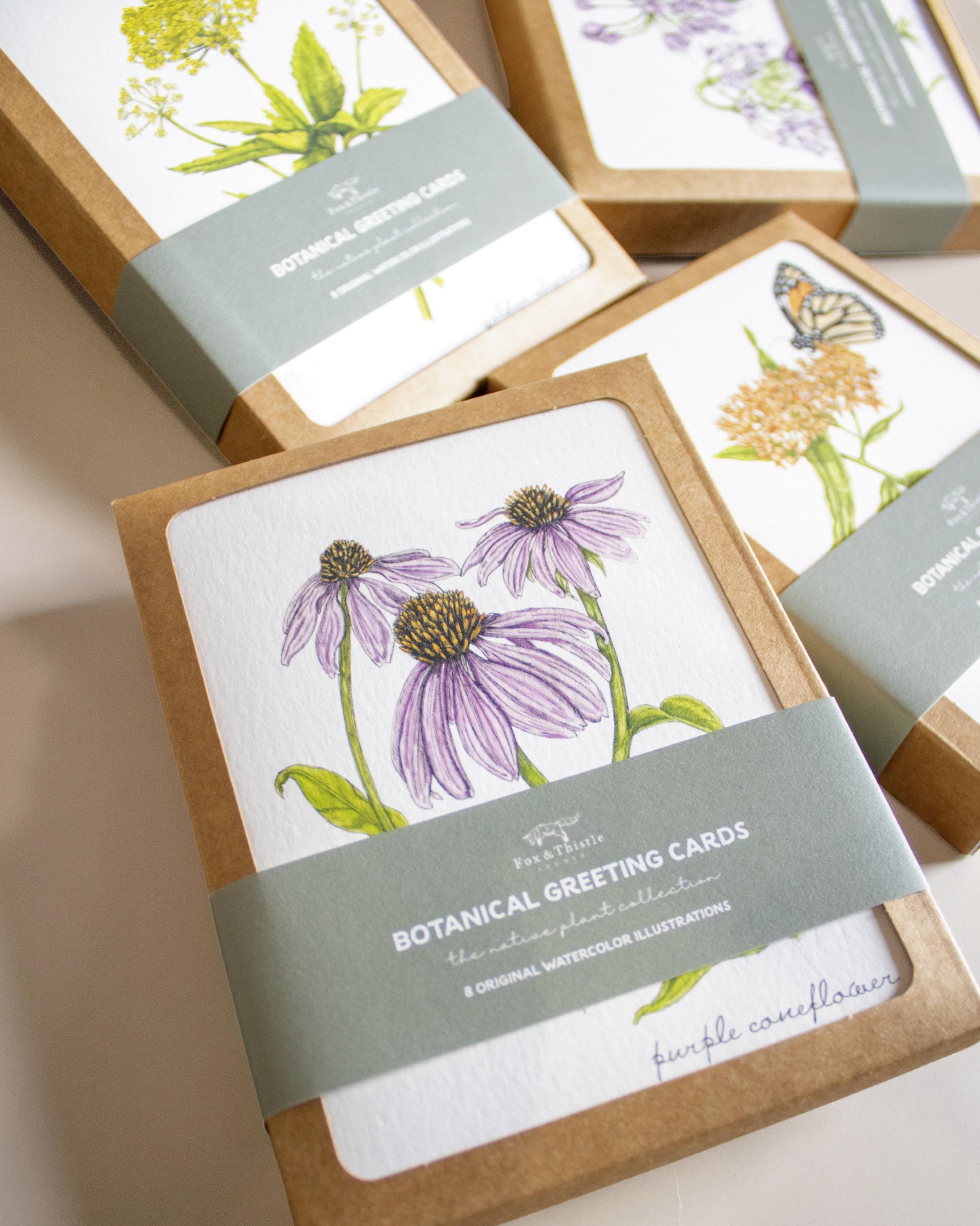 Boxed Botanical Greeting Cards