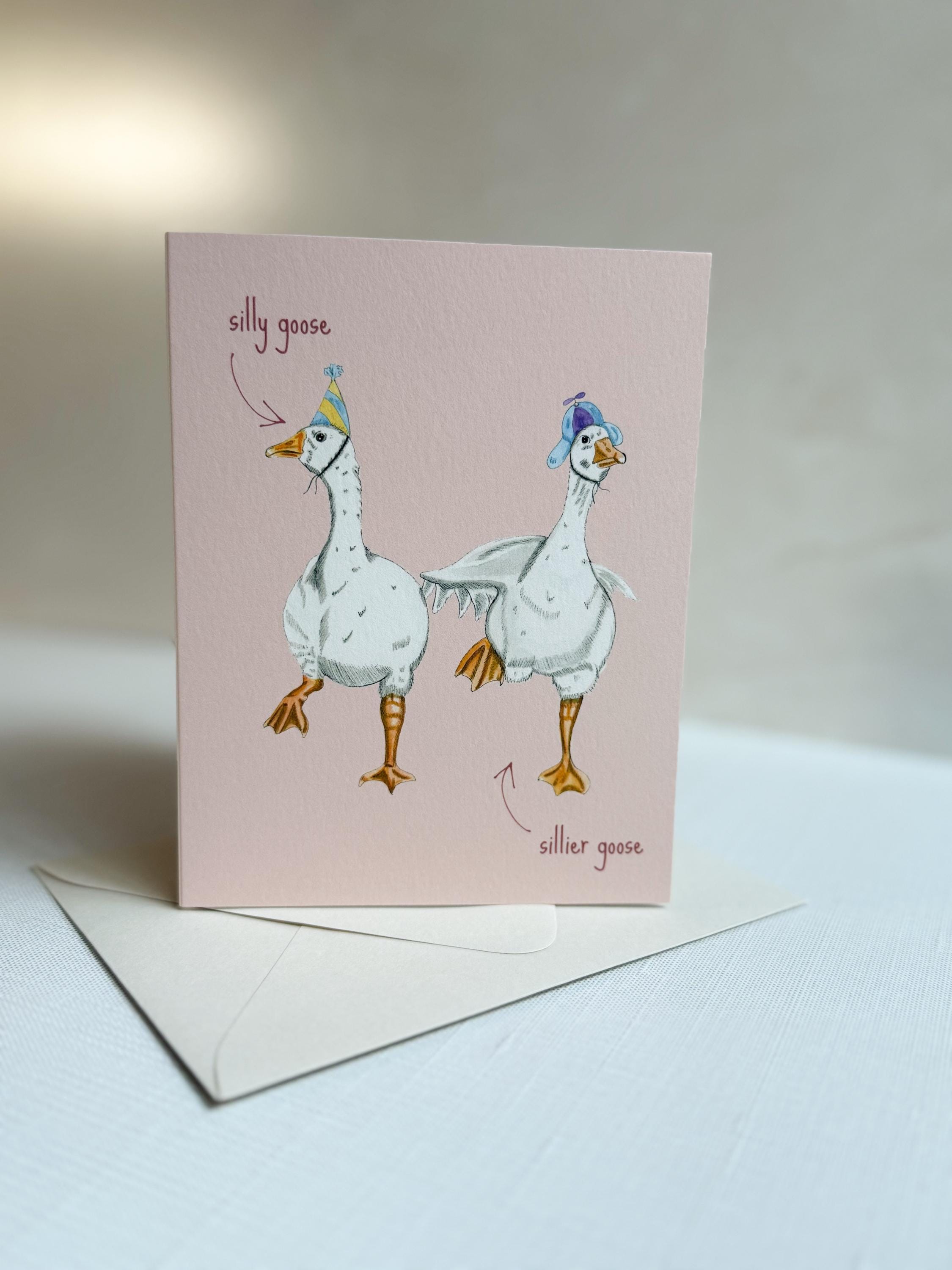 Silly Goose Valentine’s Day Card