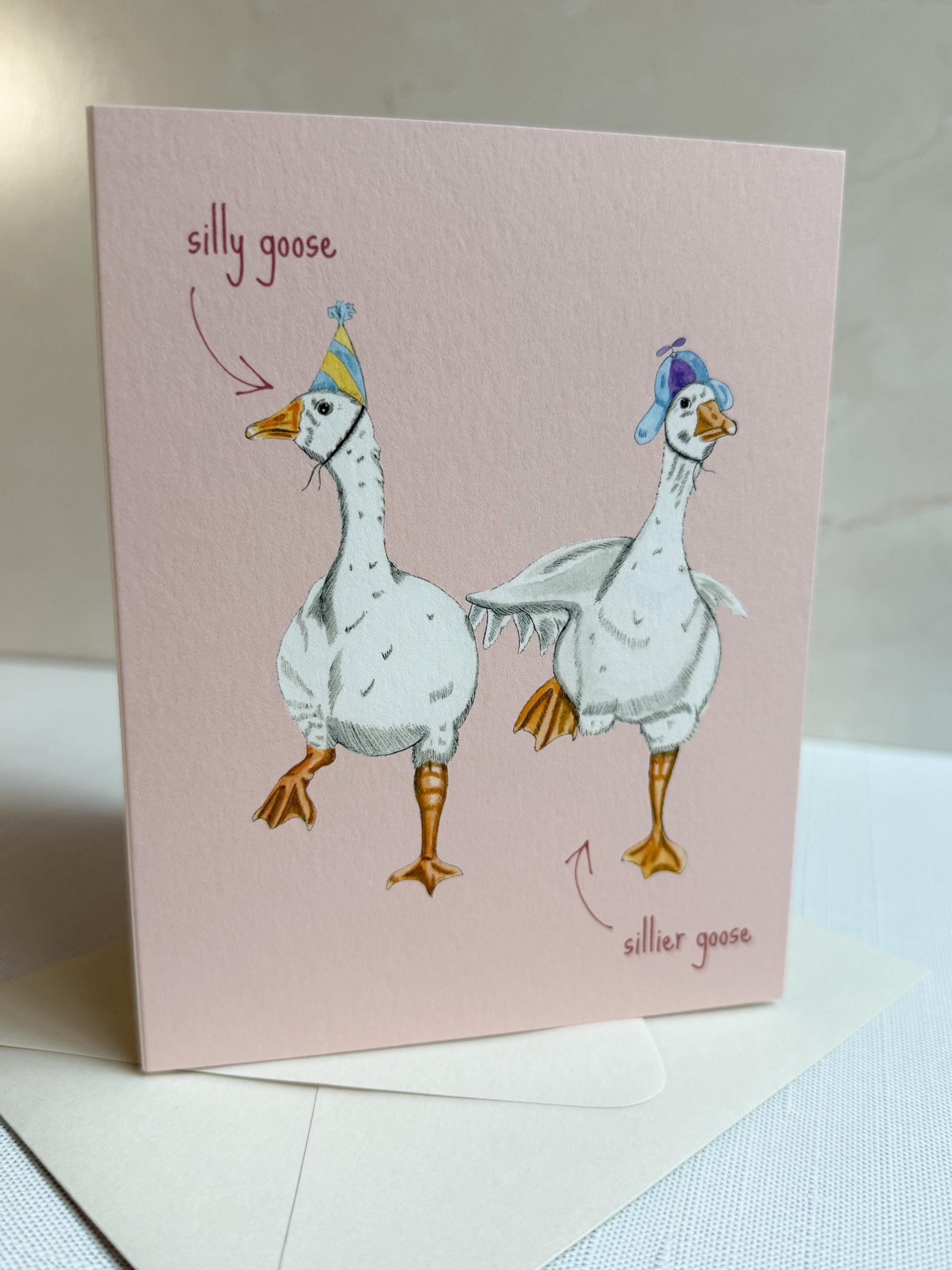 Silly Goose Valentine’s Day Card