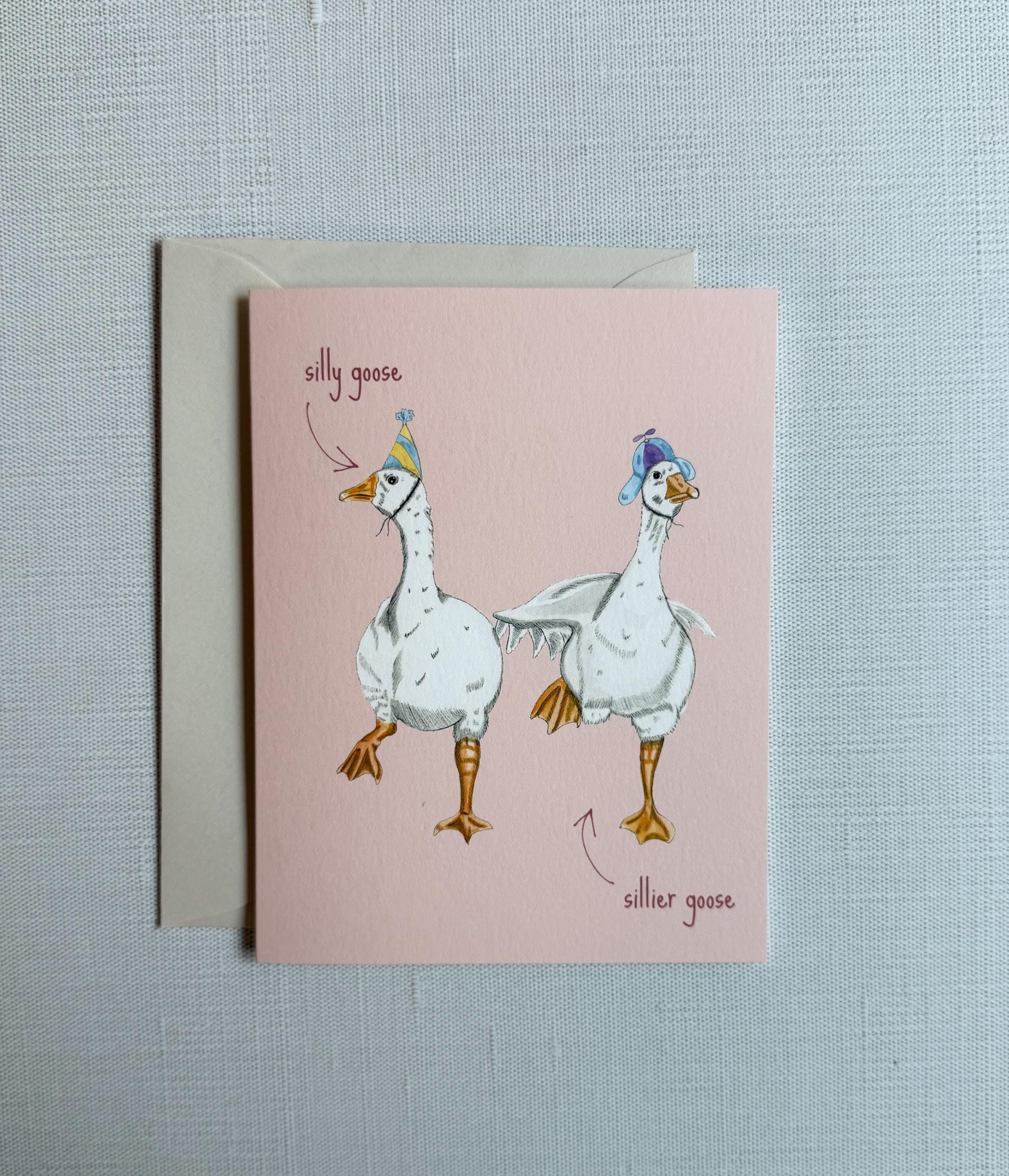 Silly Goose Valentine’s Day Card