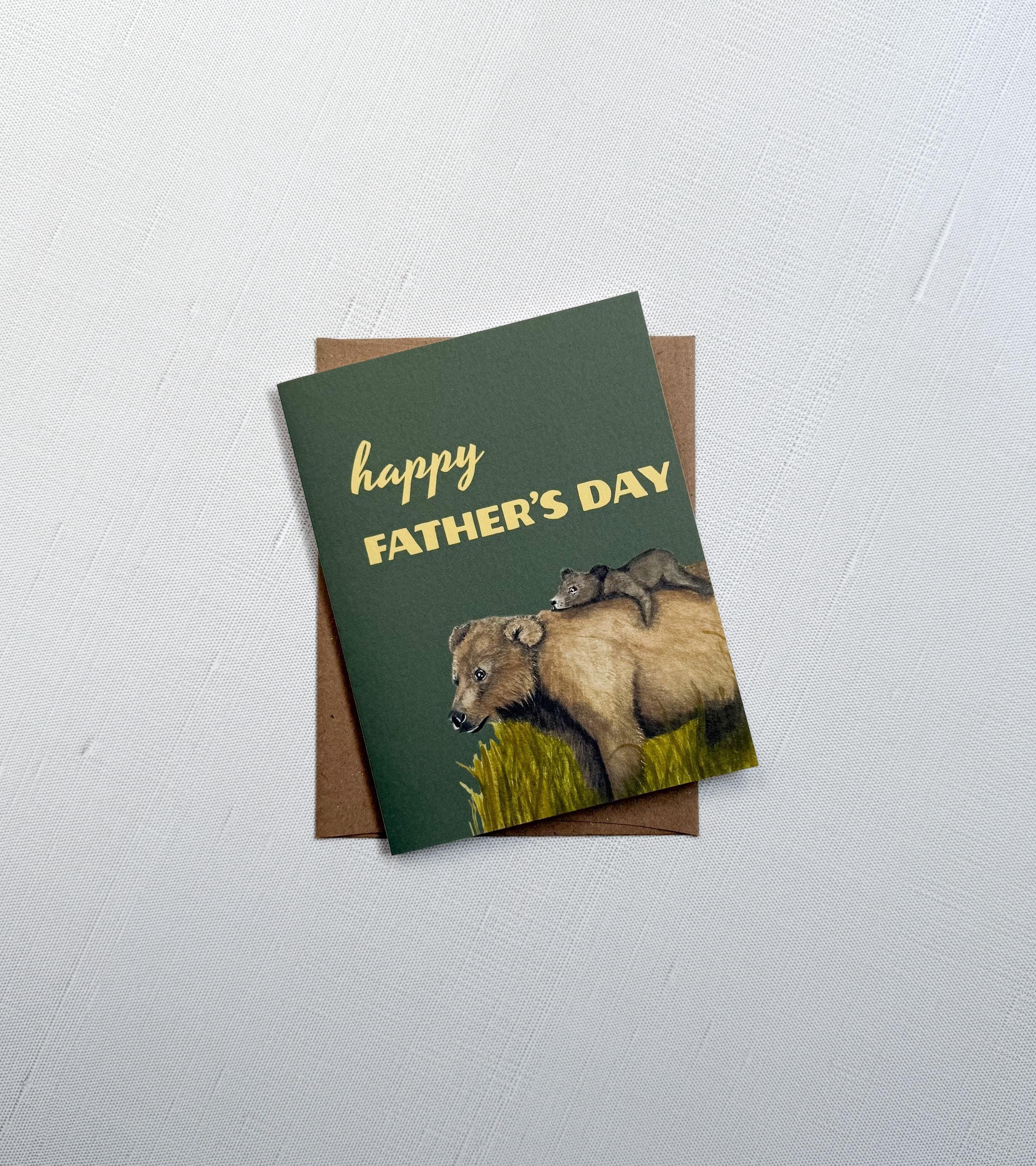Papa Bear Father’s Day Card