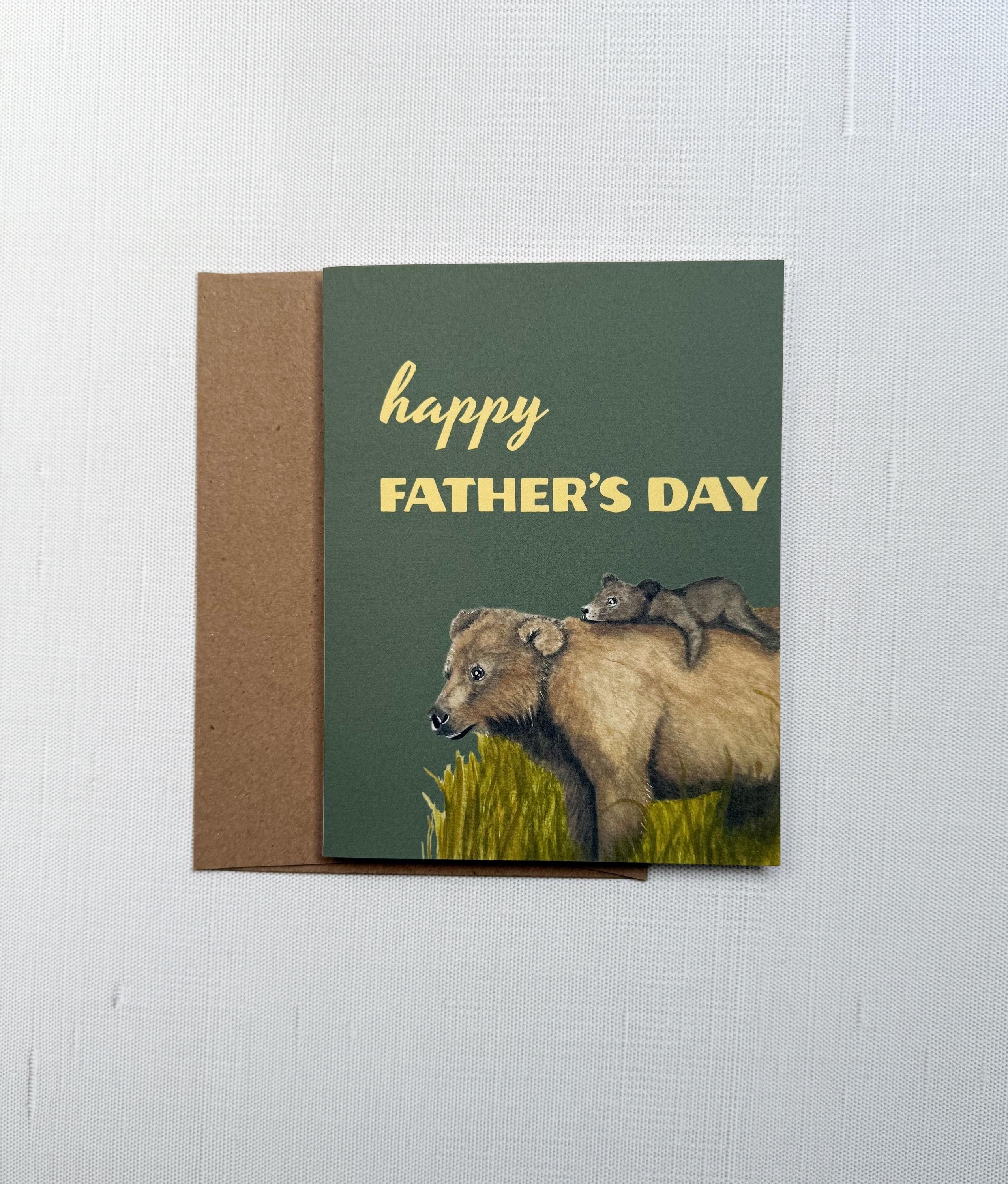 Papa Bear Father’s Day Card