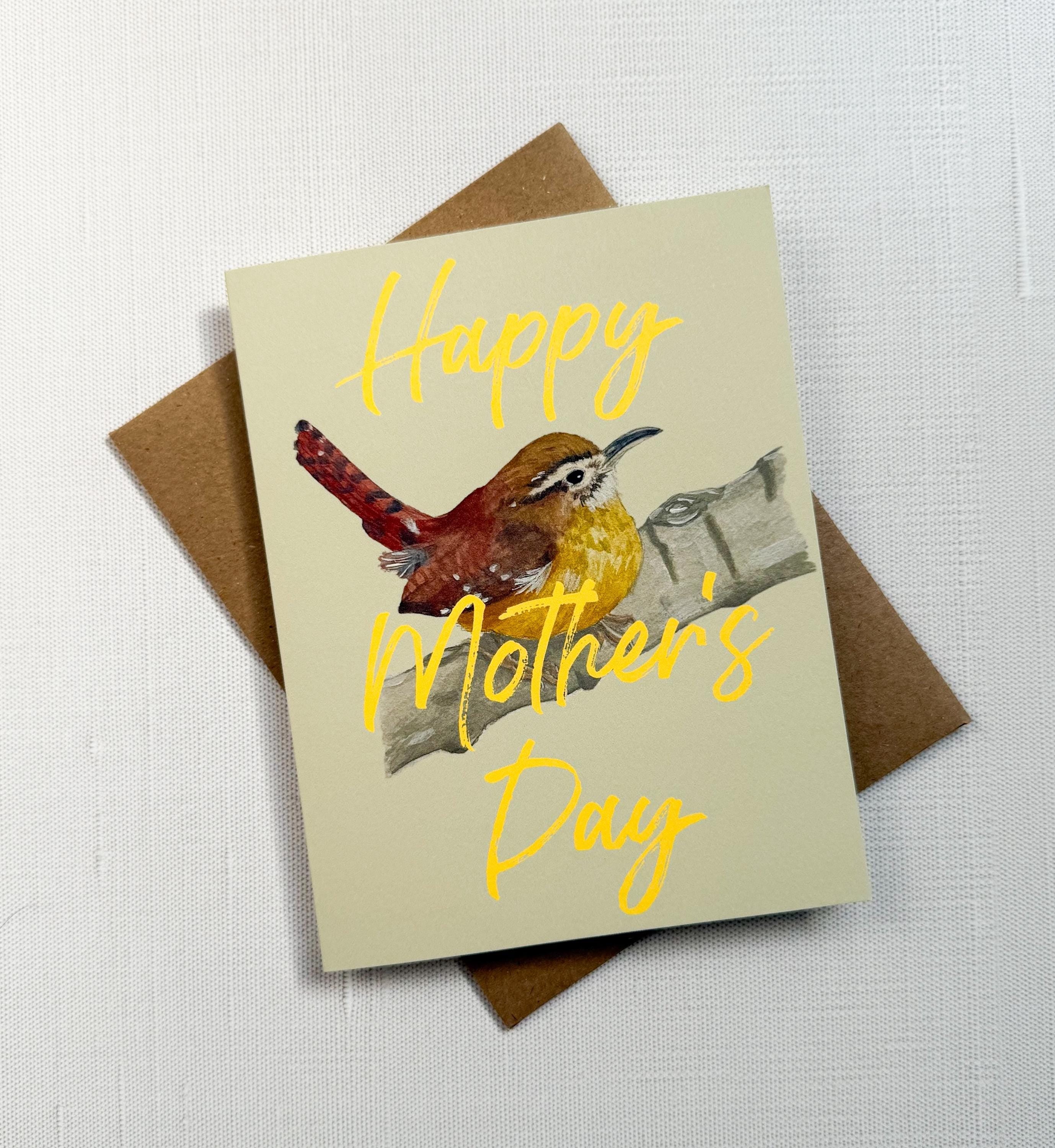 Carolina Wren Mother’s Day Card