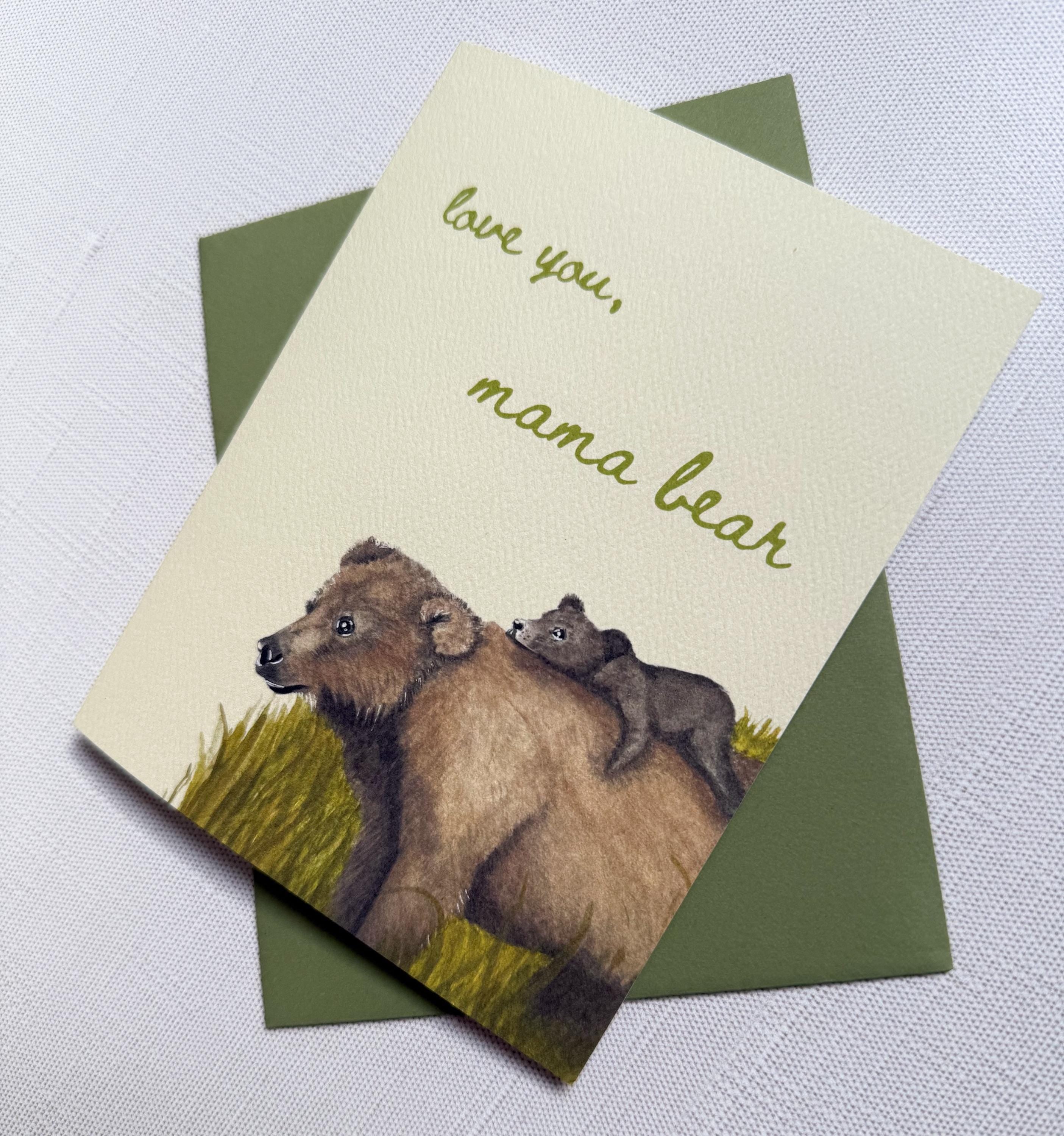Mama Bear Mother’s Day Card