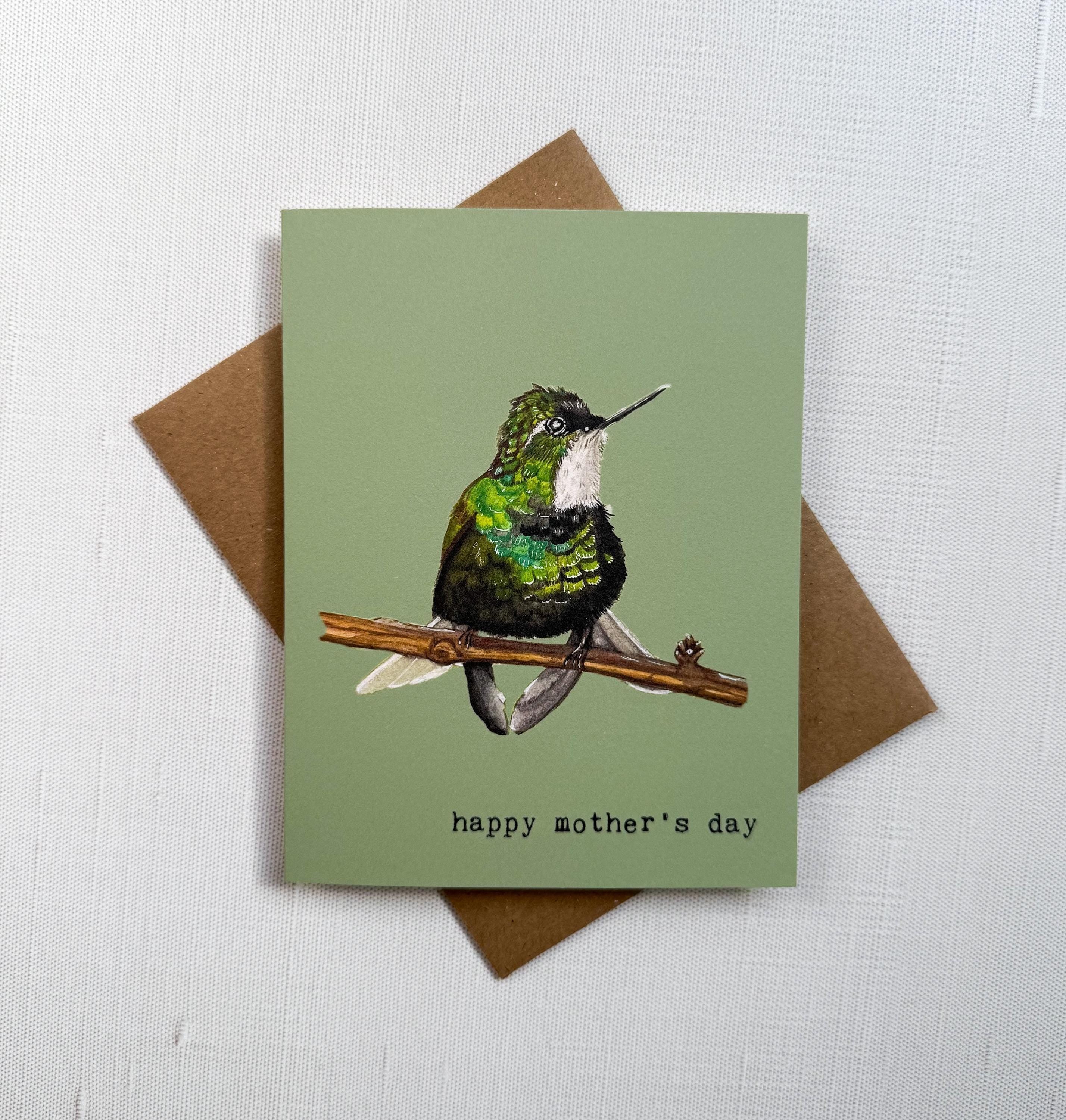 Hummingbird Mother's Day Card