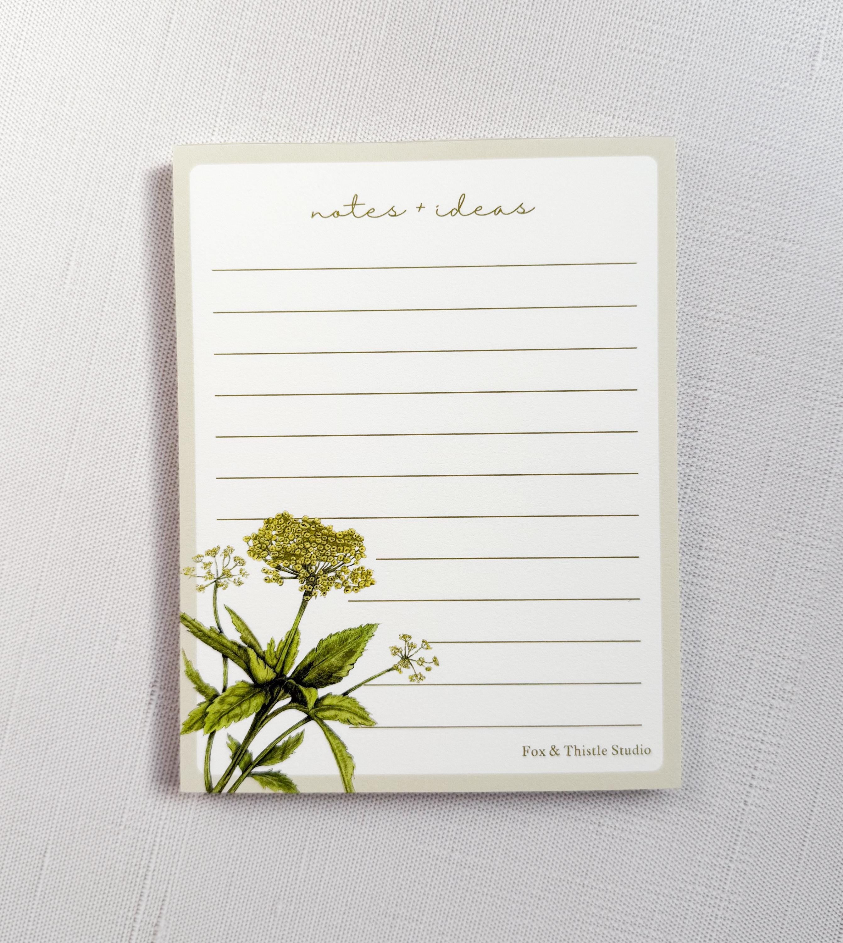 Golden Alexander Notepad
