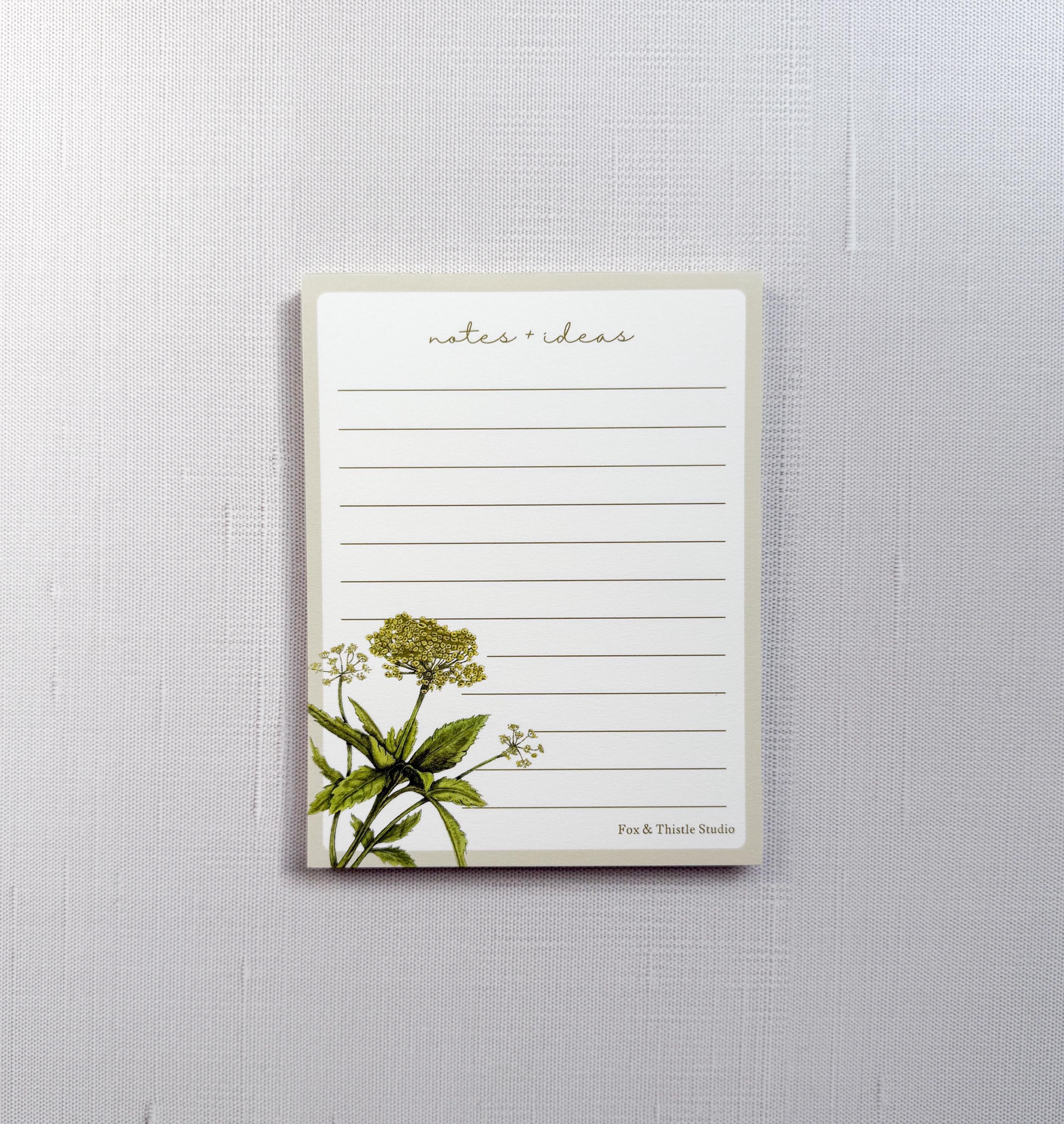 Golden Alexander Notepad