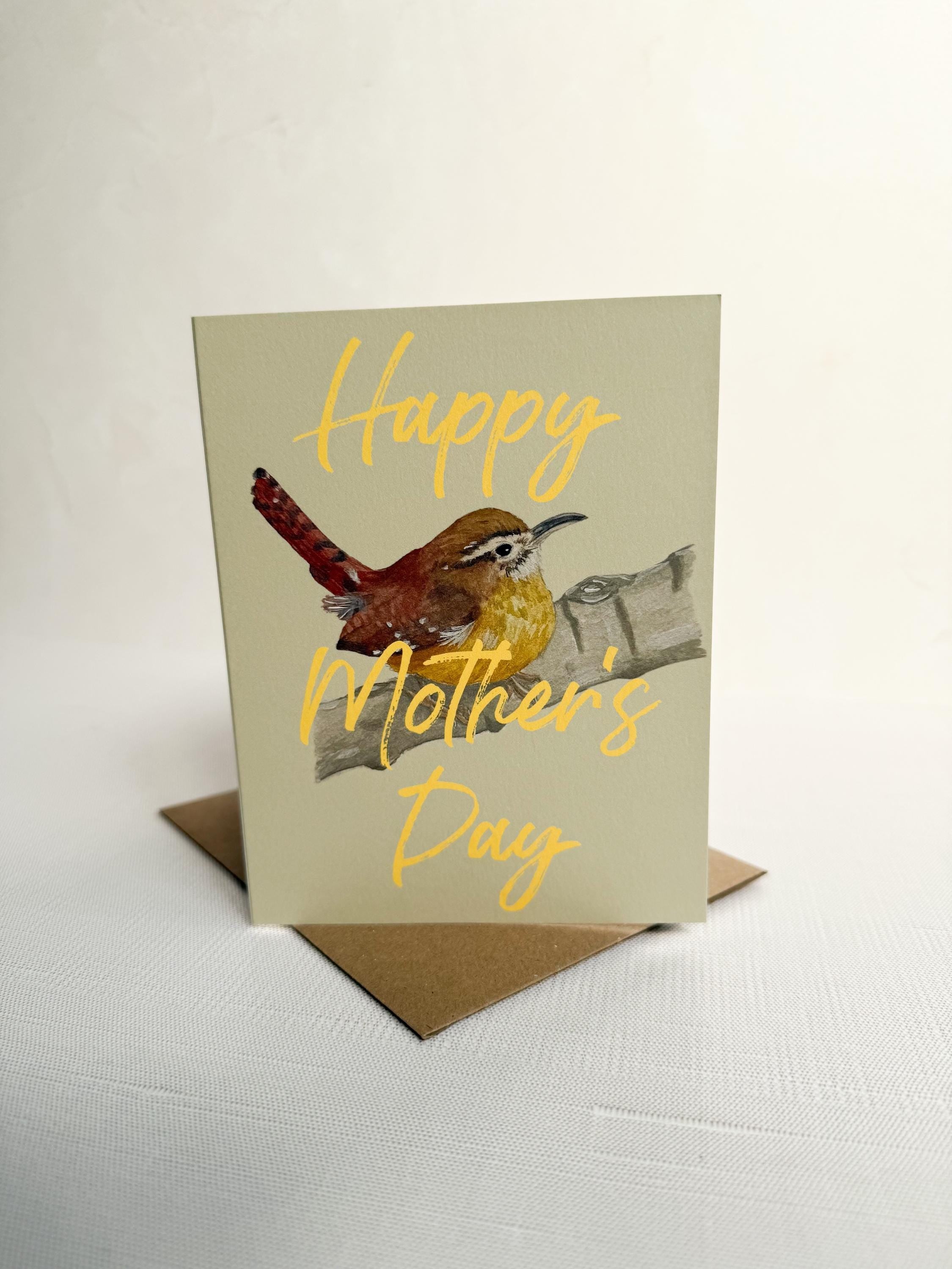 Carolina Wren Mother’s Day Card