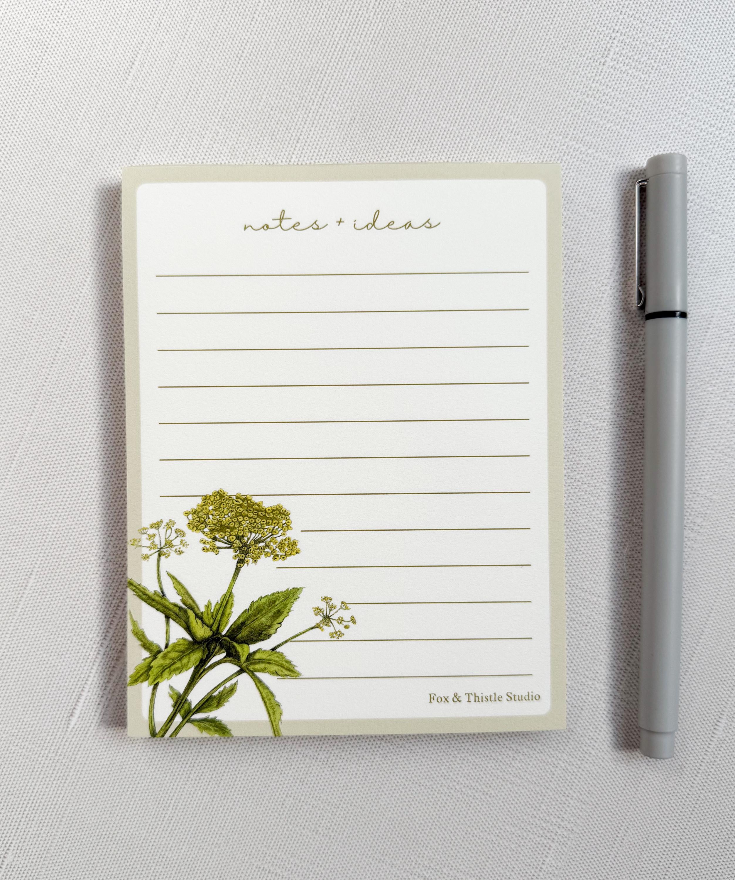 Golden Alexander Notepad