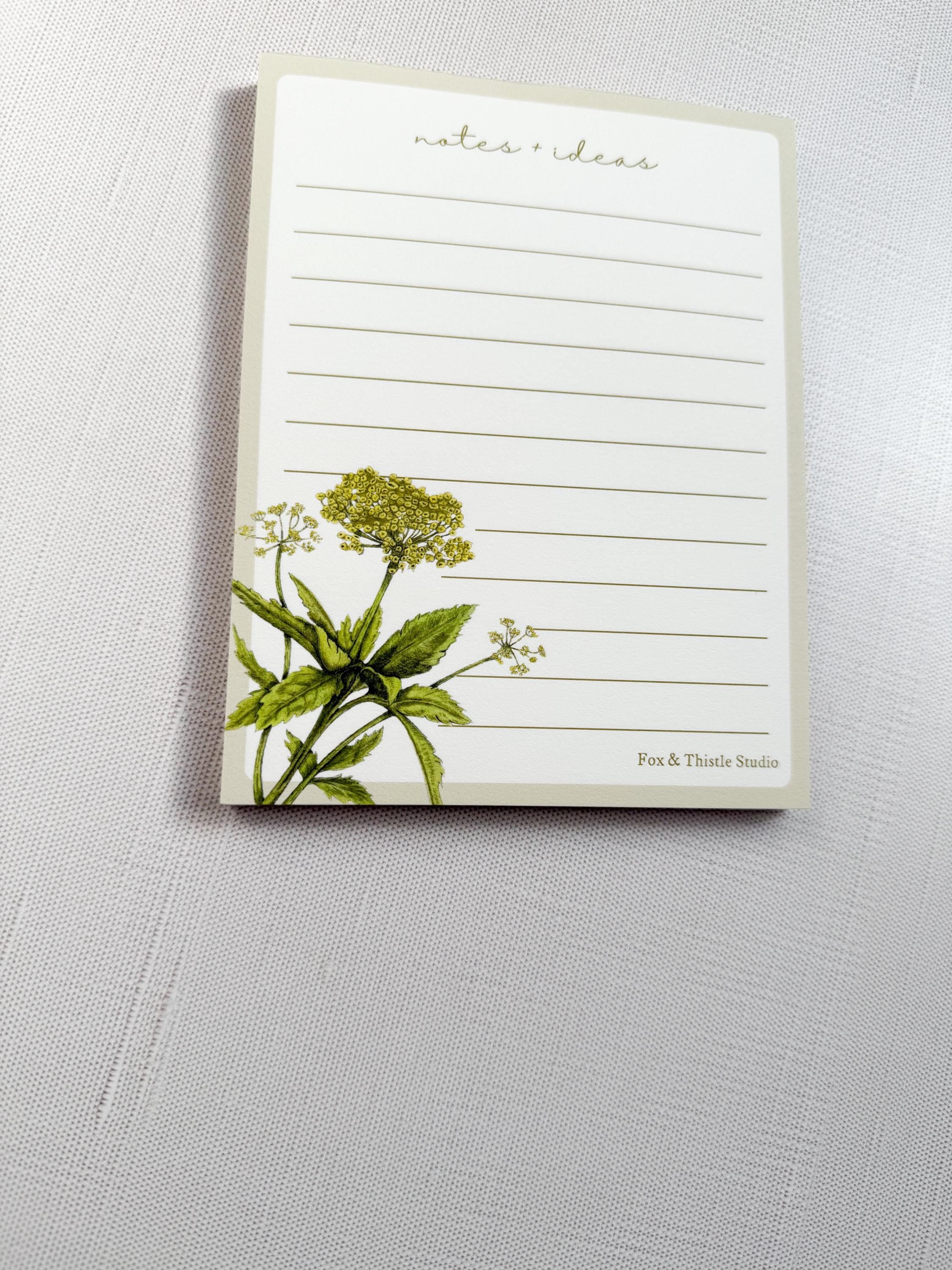 Golden Alexander Notepad